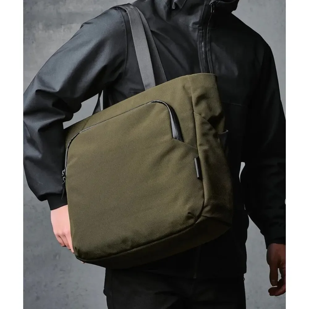 NWT Alpaka Bravo Travel Laptop Tote 14L  Bag Army Green | Axoflux 600D